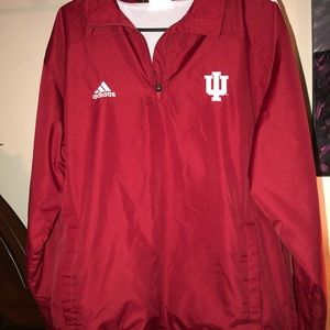 University of Indiana Pullover lightweight jacket